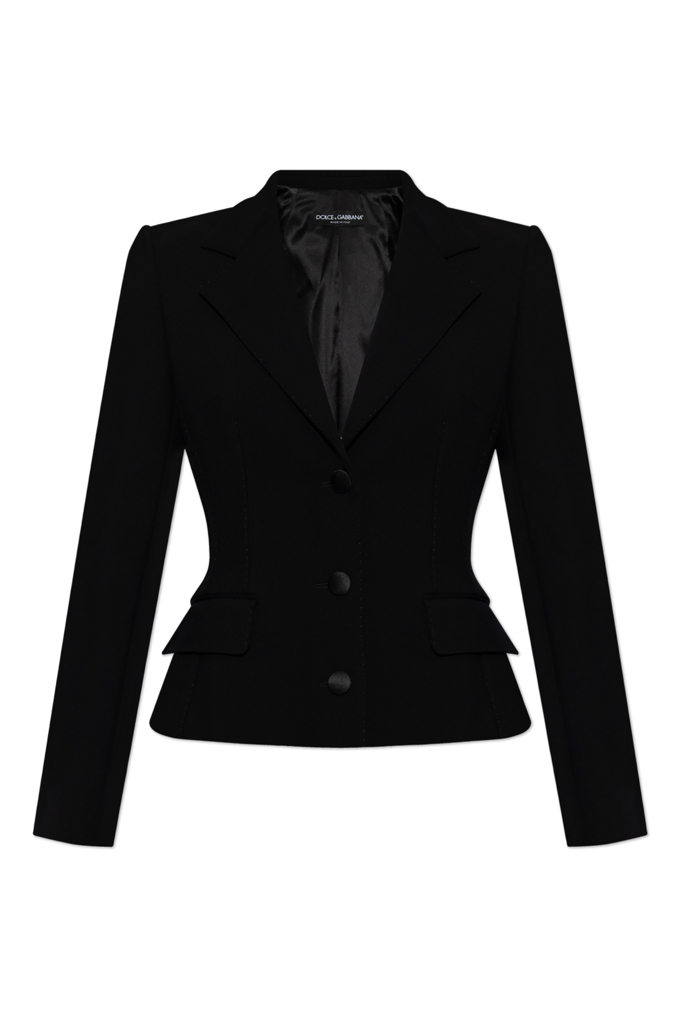 DELLA Blazer Top - Latte